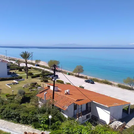 Sea Front + Olympus Sunset Cosy Holiday home Skala Fourkas